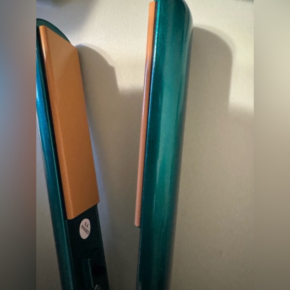 ICHI 1 Inch Ceramic Hair Straightening Iron Glitter Green NEW No Box - Picture 4 of 10